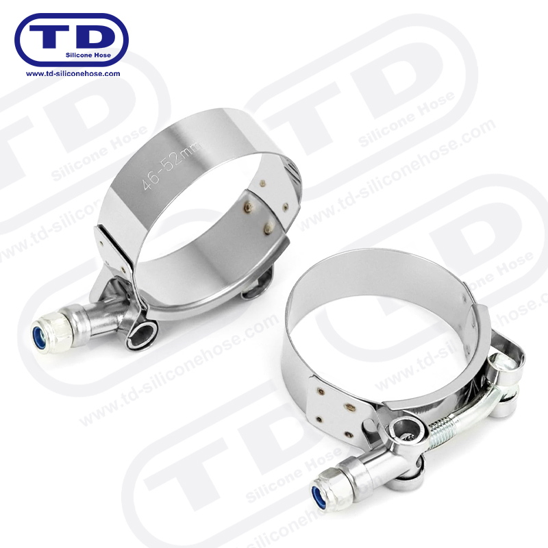 Hochleistungs-T-Bolt-Silikonschlauchklemme