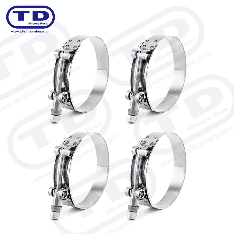 Hochleistungs-T-Bolt-Silikonschlauchklemme