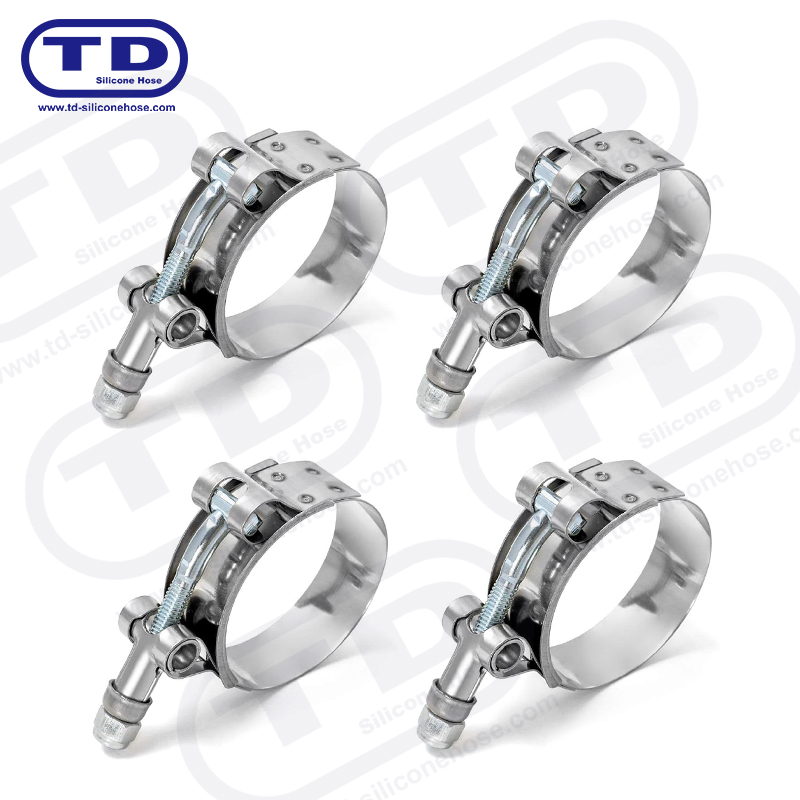 Hochleistungs-T-Bolt-Silikonschlauchklemme