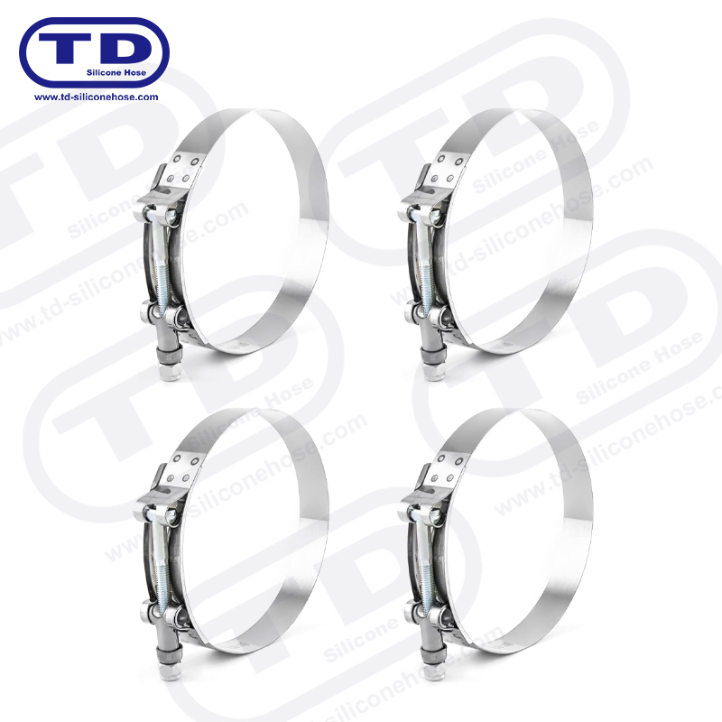 Hochleistungs-T-Bolt-Silikonschlauchklemme