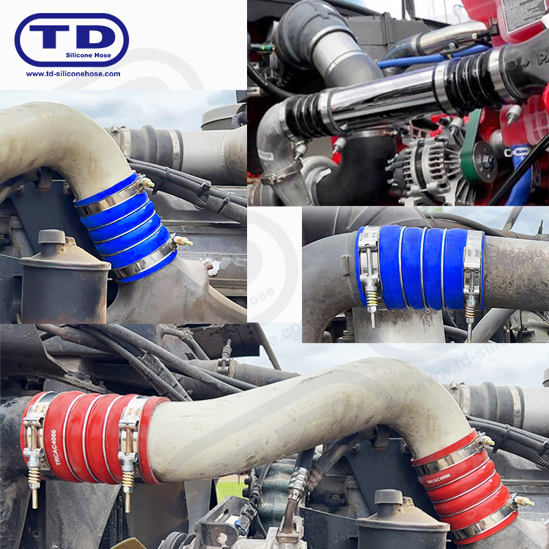 Feder verstärkte T-Bolt Silikonschlauchklemme