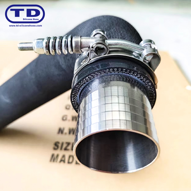 Feder verstärkte T-Bolt Silikonschlauchklemme