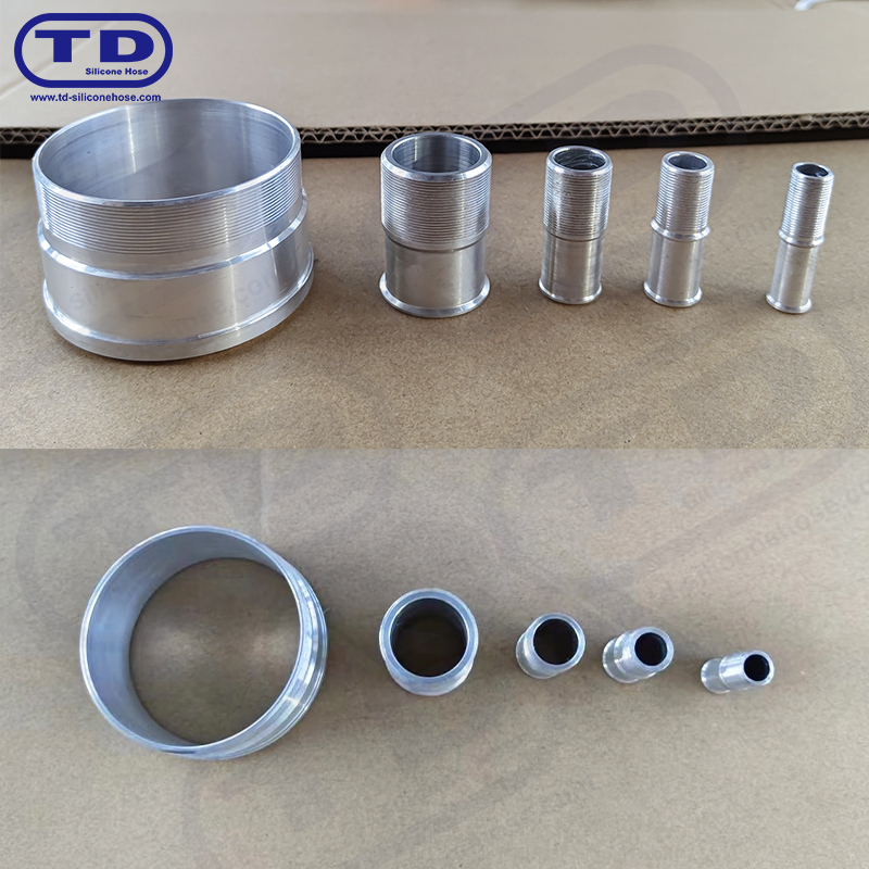 Aluminiumanpassung für Silikonschlauch