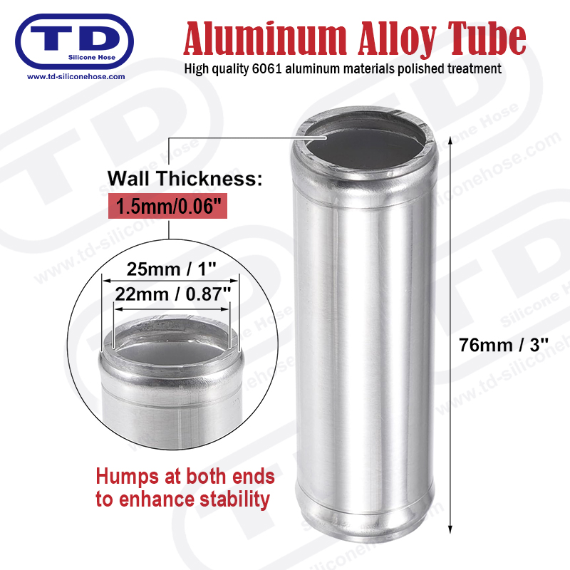 Aluminiumrohr OD: 1,0 